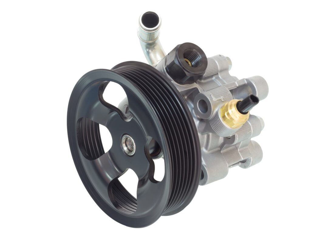 Car steering rack pump